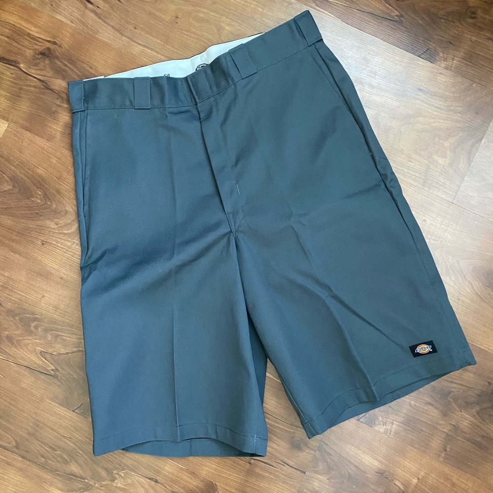 Dickies grey twill work short